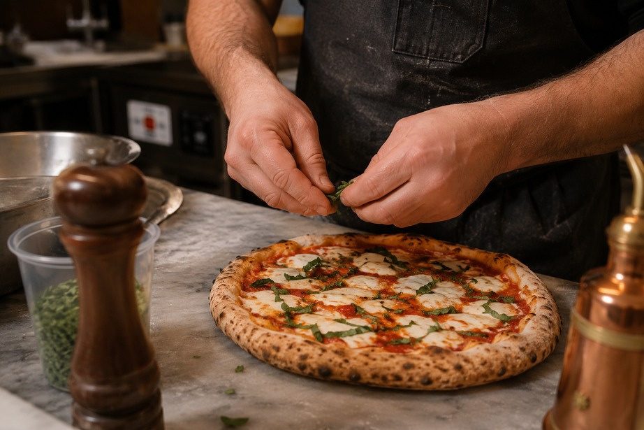 Building Better Pizza educational image from The Slice Is Right cookbook
