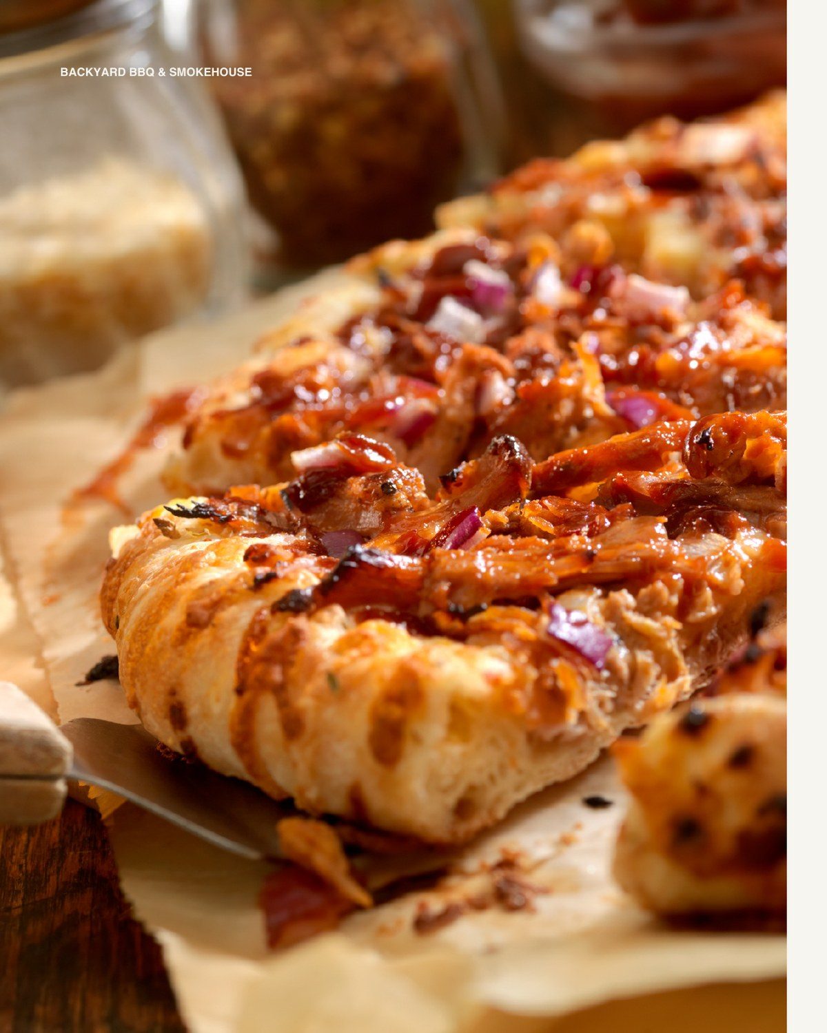 Brisket Boss pizza from the cookbook image library