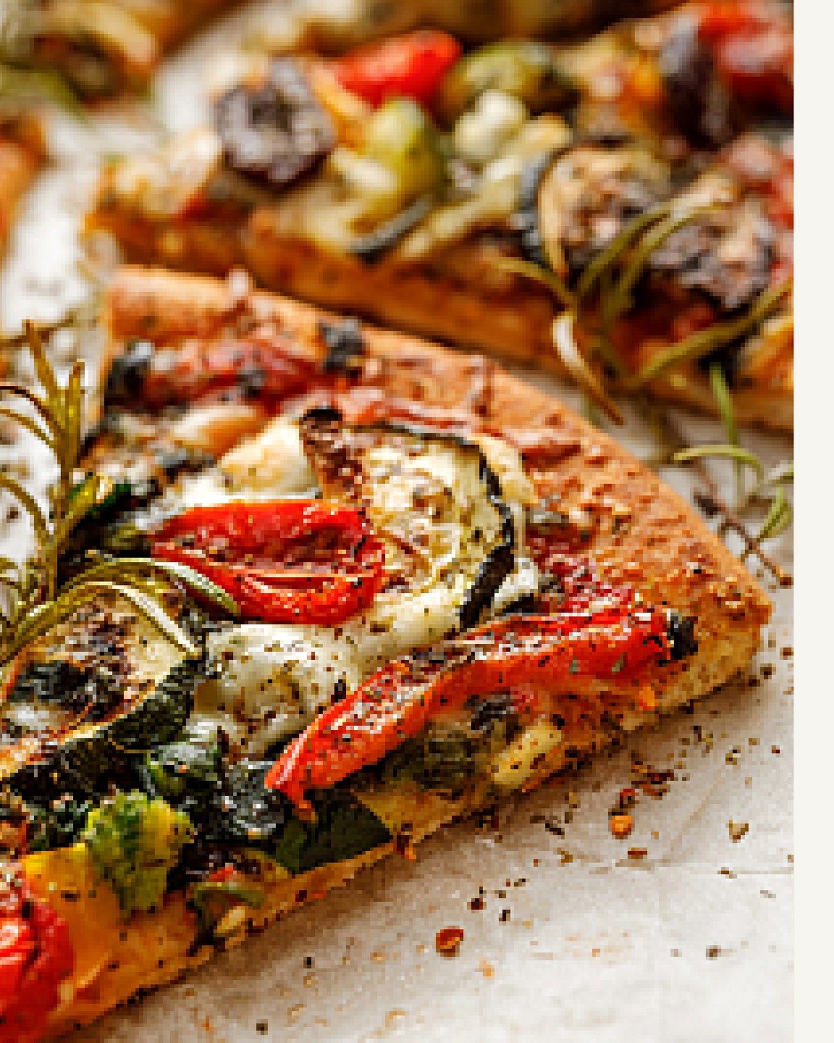 Grilled Goddess pizza