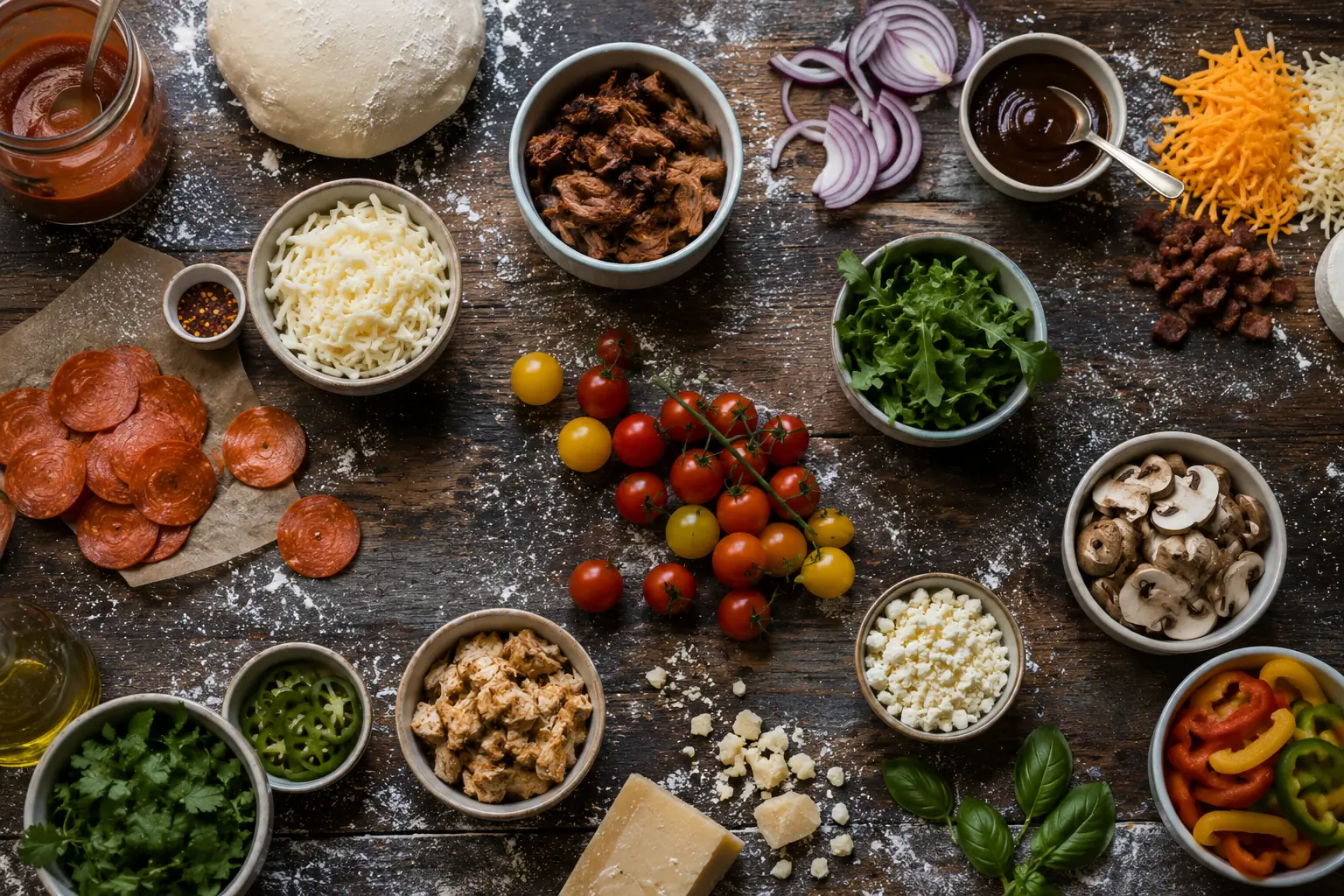 What is your pizza tonight image from The Slice Is Right cookbook