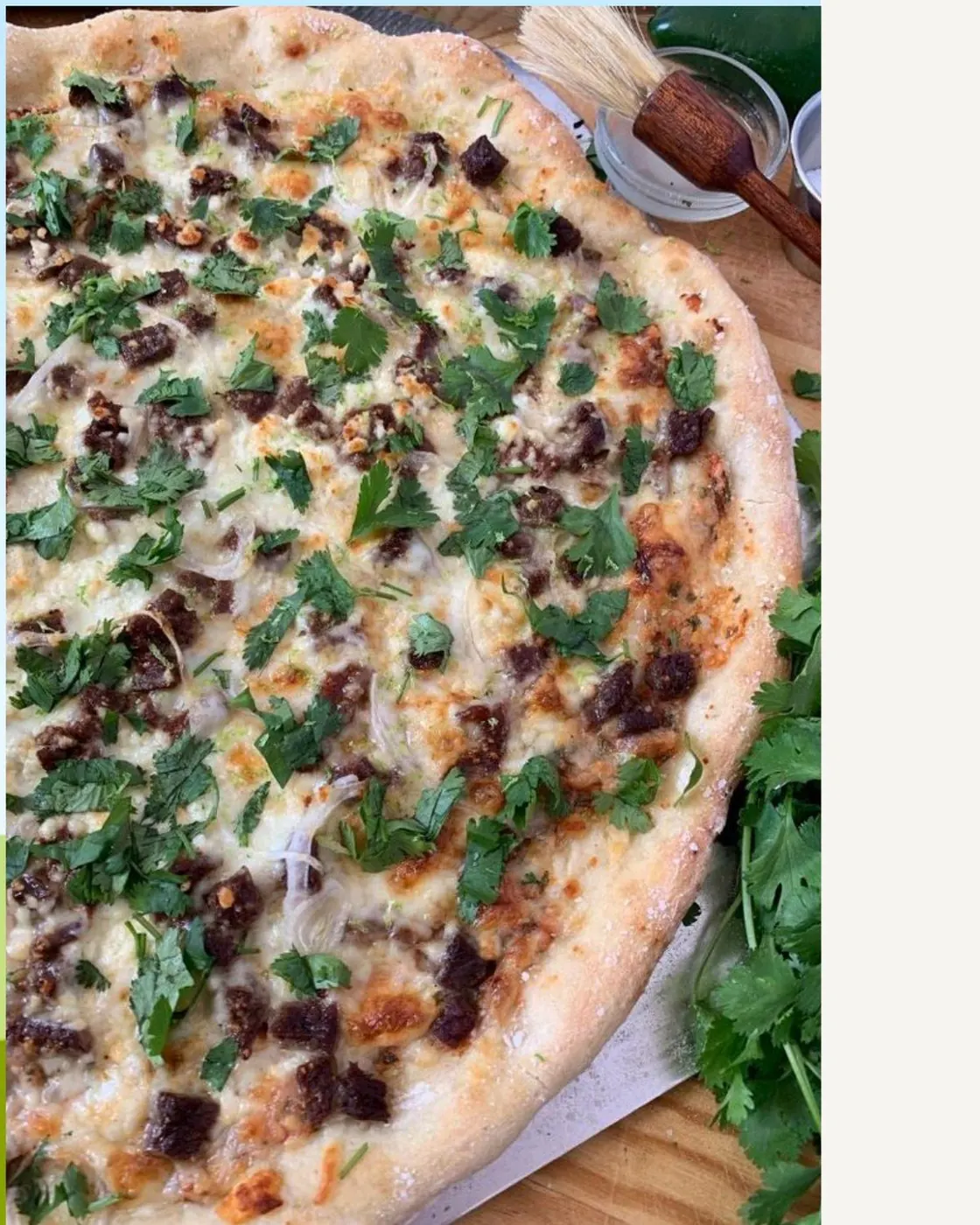 Mediterranean Magic pizza