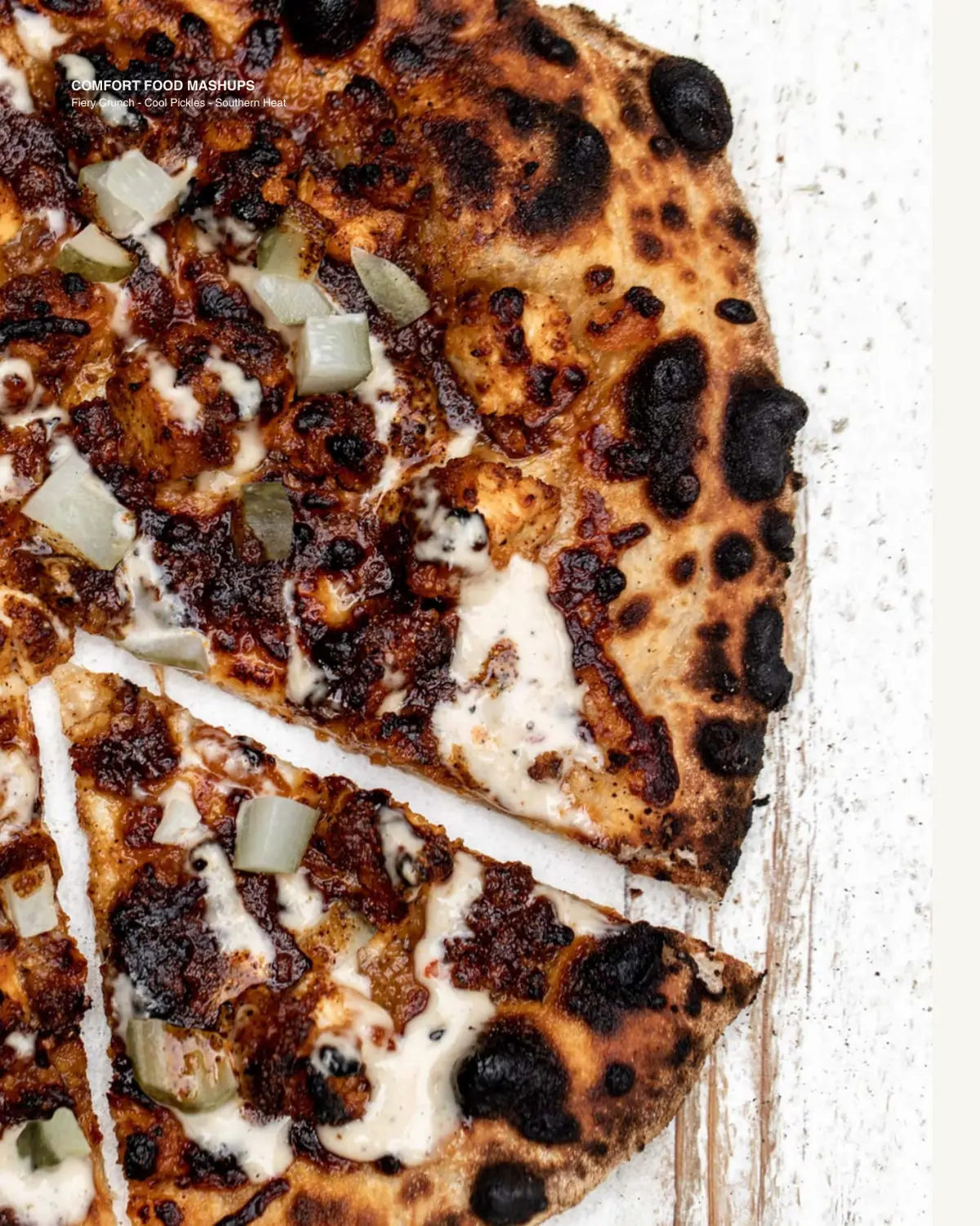 Nashville Hot Chicken pizza
