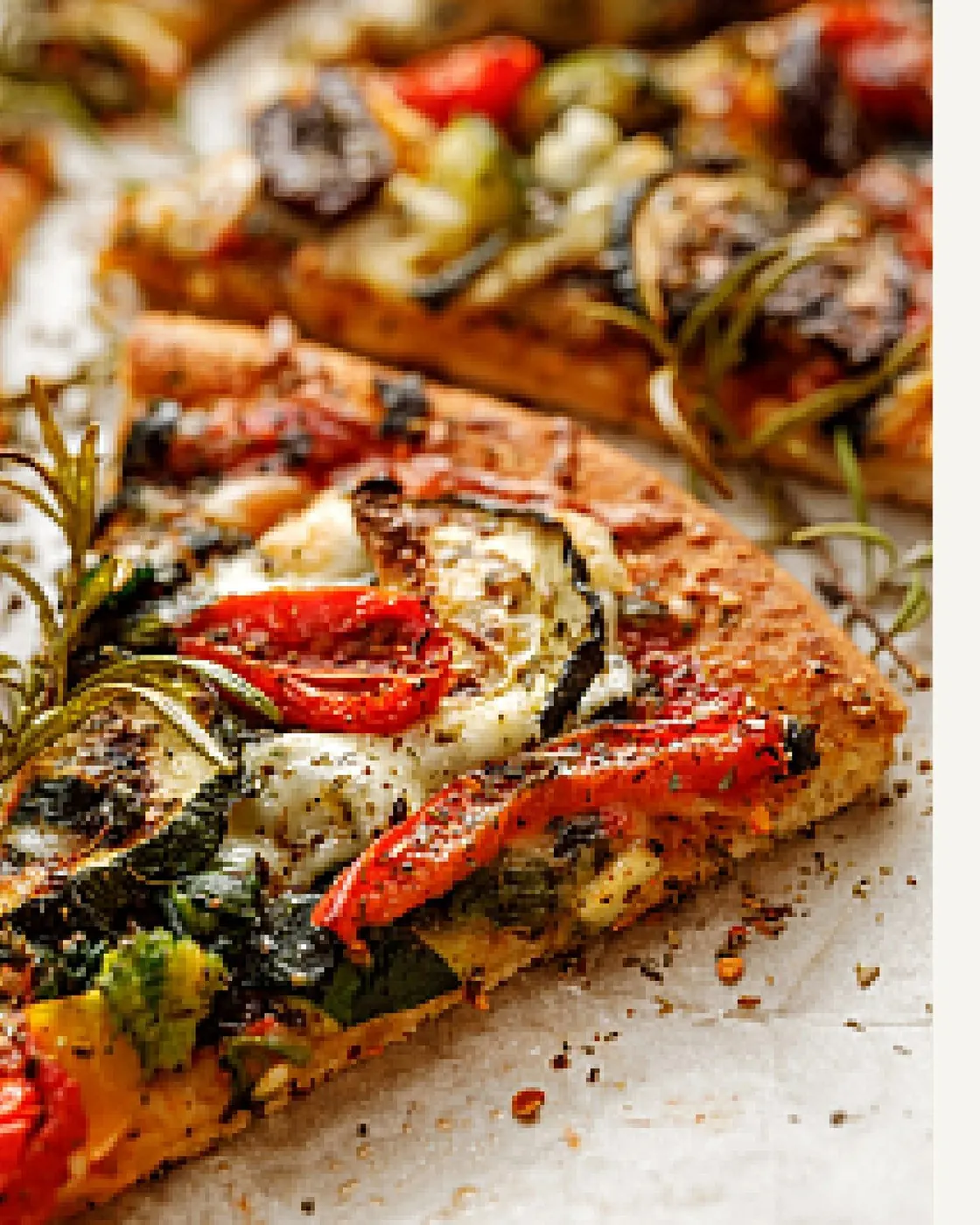 Grilled Goddess pizza